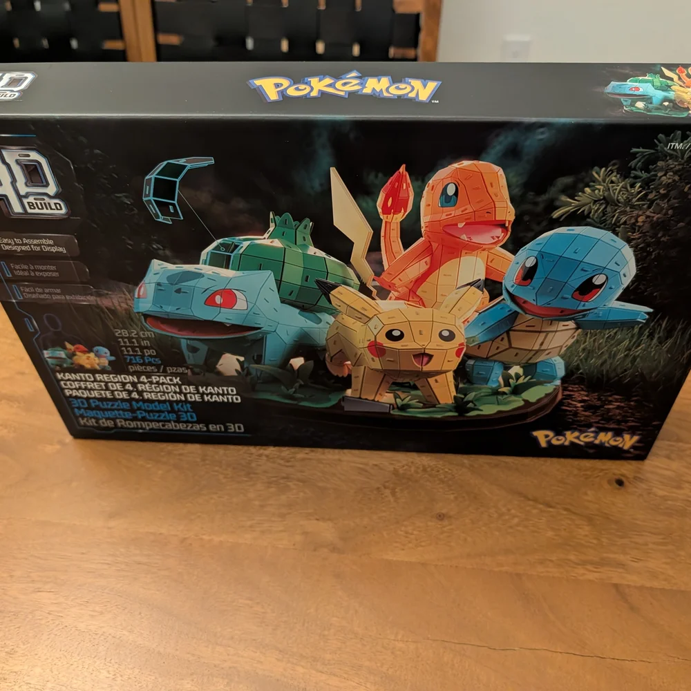 3D Puzzle Set - Multicolor